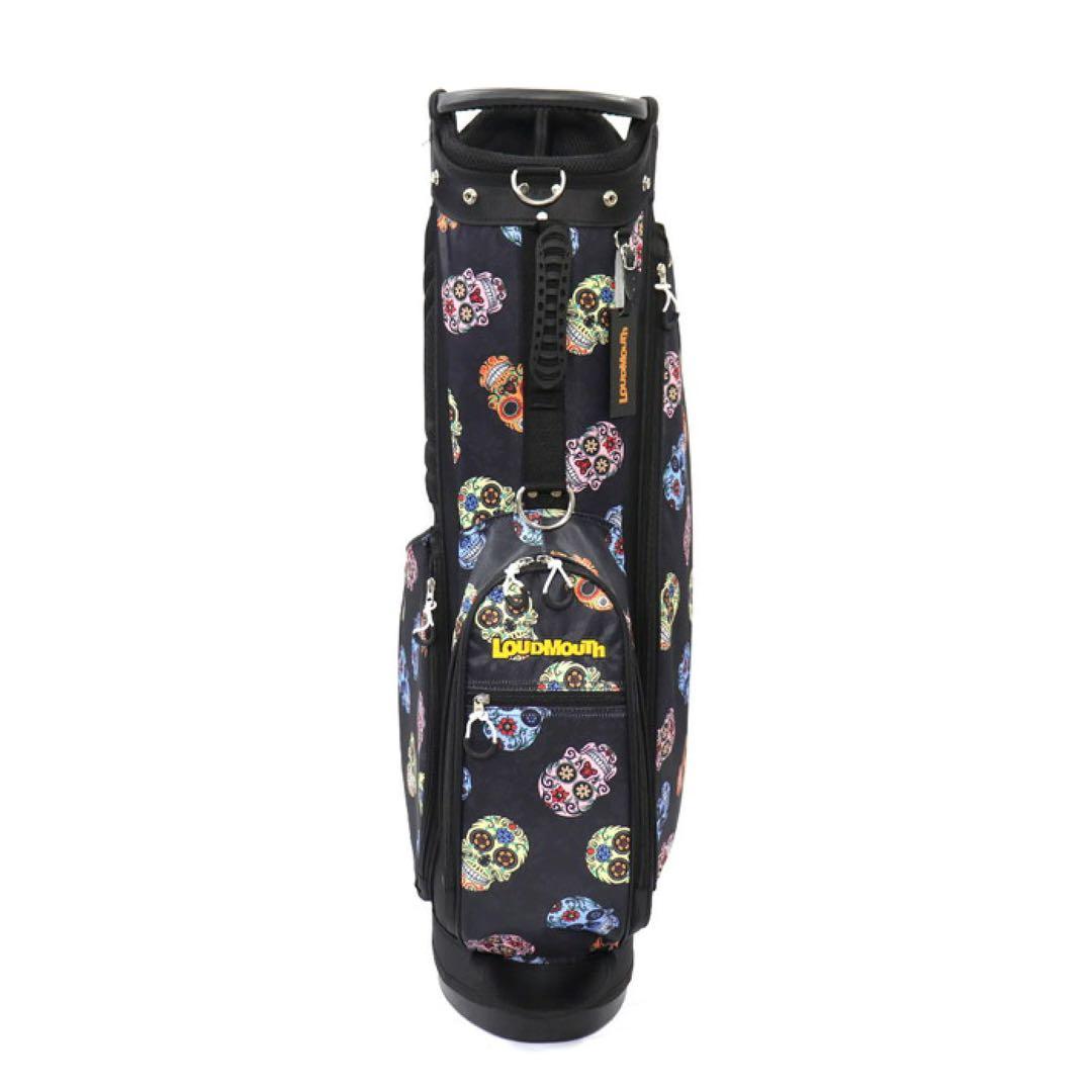 新品】ラウドマウス キャディバッグ 8.5型 058 シュガースカルズ