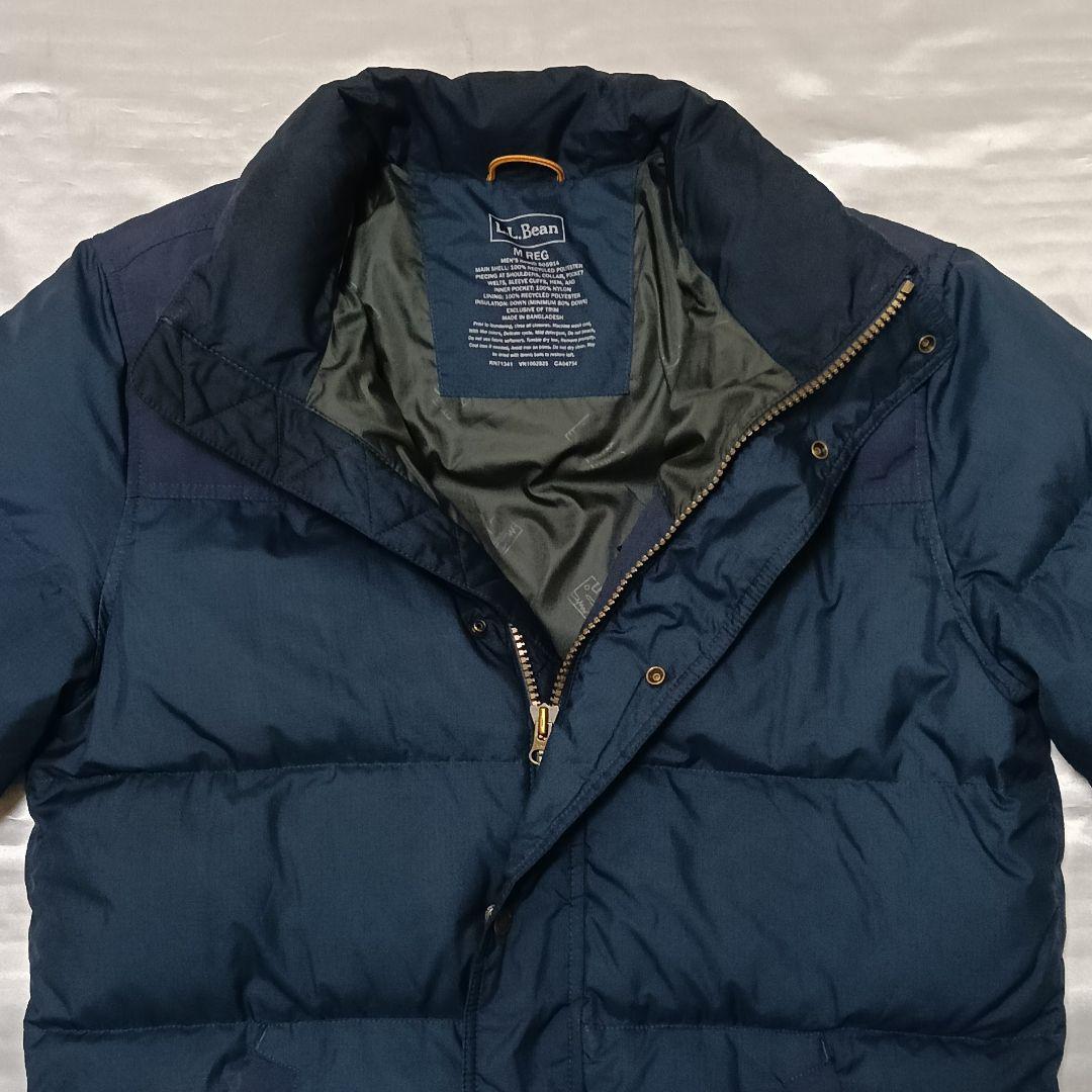【L.L.Bean】エルエルビーンのダウンジャケット（Мサイズ/ネイビー）