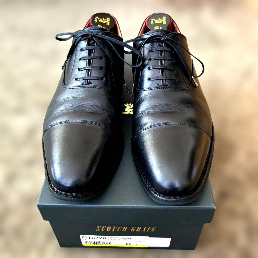 SCOTCH GRAIN T0326 ストレートチップ 25㎝ SCOTCH GRAIN スコッチグレイン ストレートチップ T0326 - TOMOE