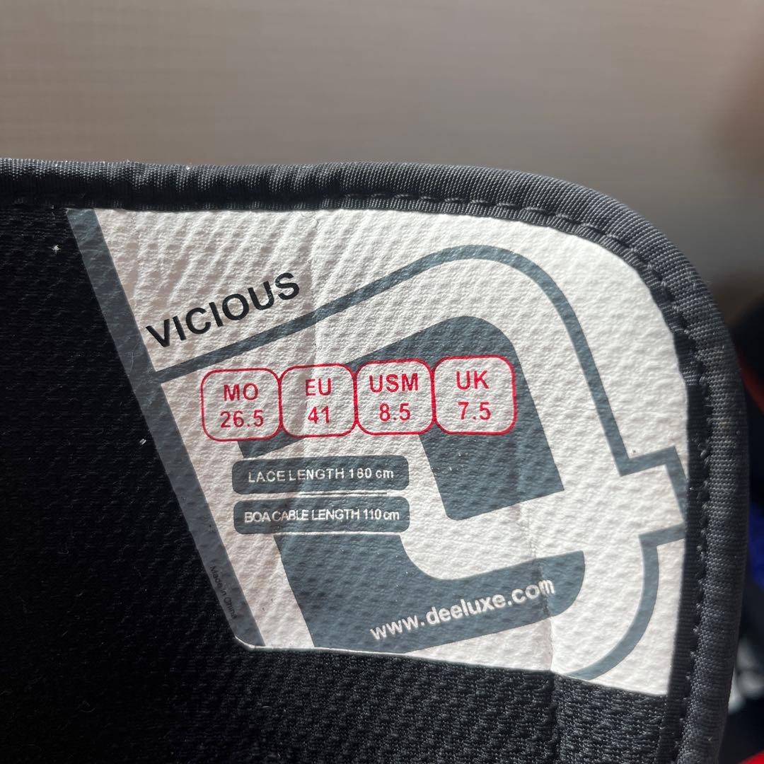 スノーボード ブーツ ディーラックス vicious 26.5cm US8.5