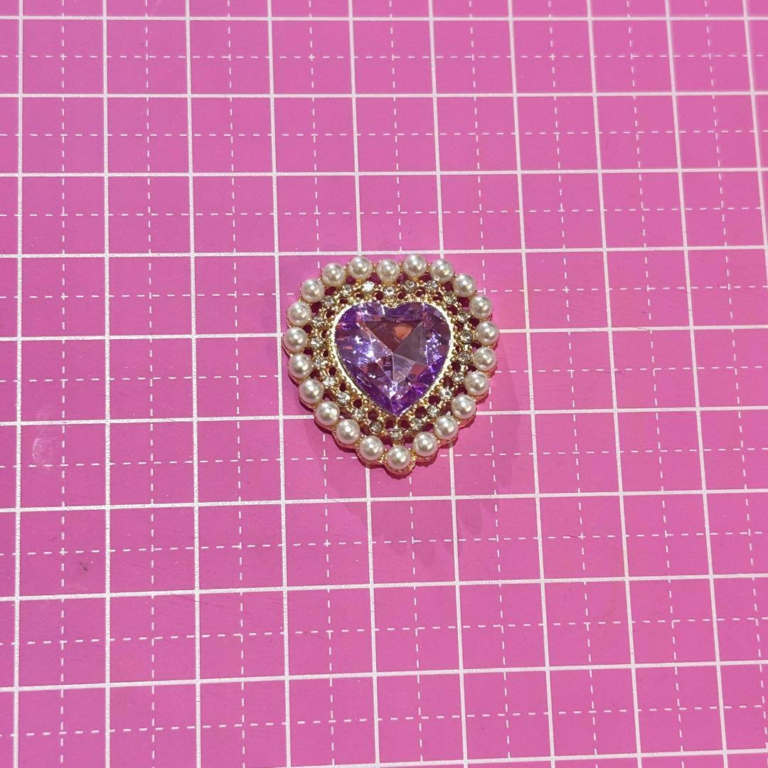 センターパーツ♡ハート♡パール♡ビジュー♡18個セット♡ - メルカリ
