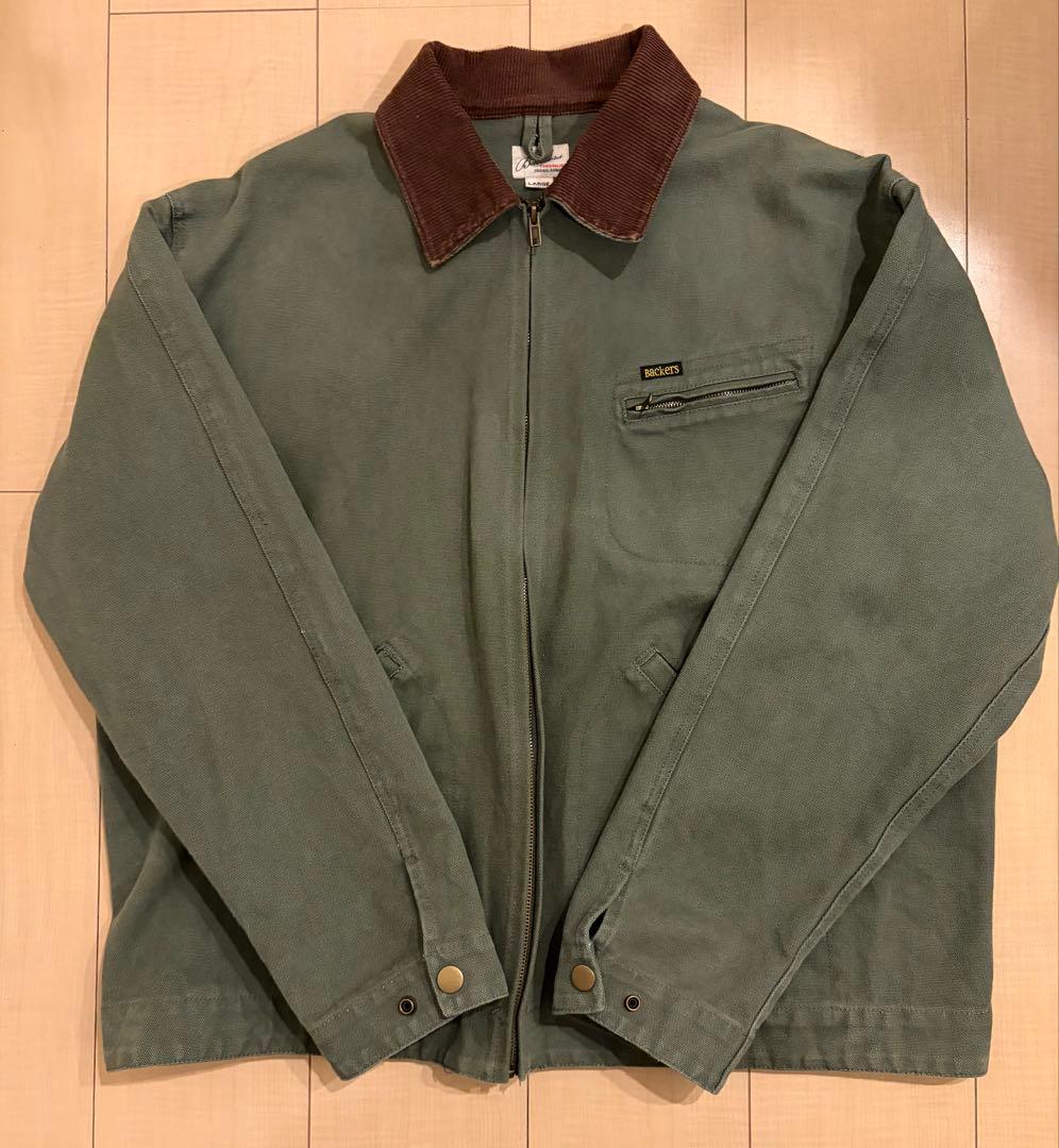 Backers デトロイトジャケット L 中古・古着通販】BACKERS (バッカーズ) デトロイトジャケット ベージュ