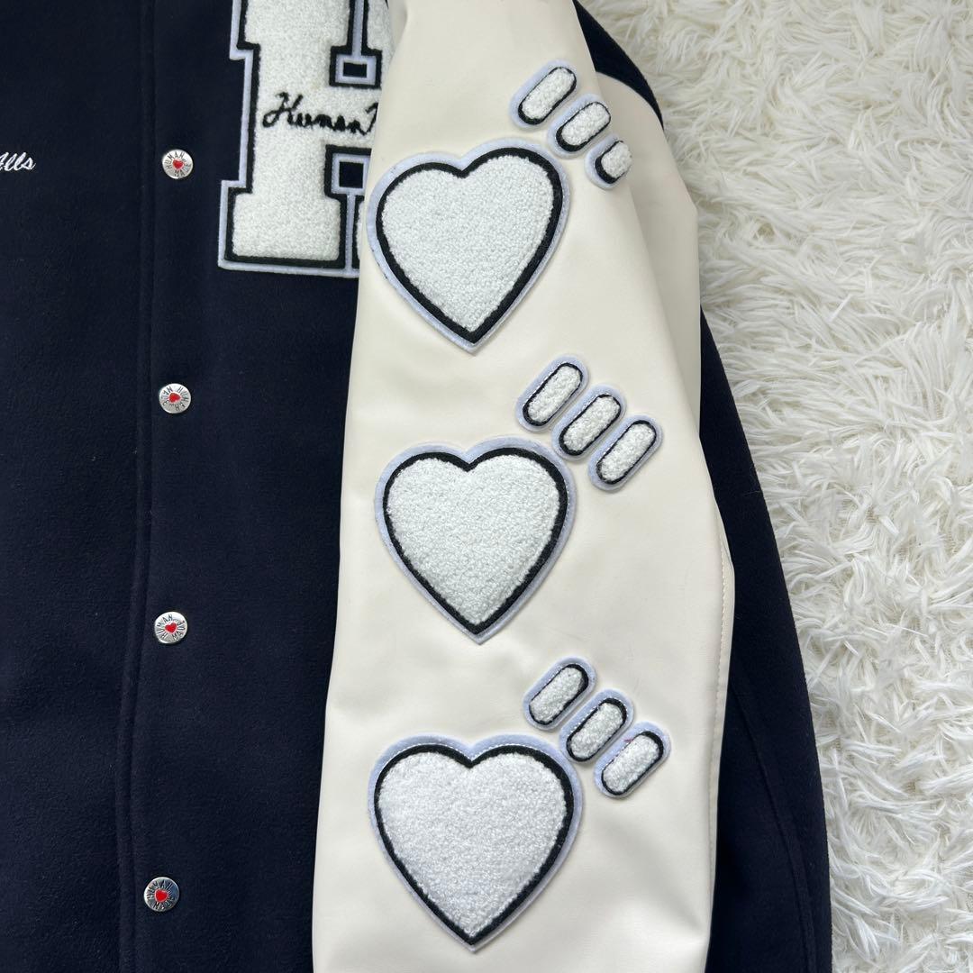 大きいサイズ2XL ヒューマンメイド スタジャン ハート メンズ