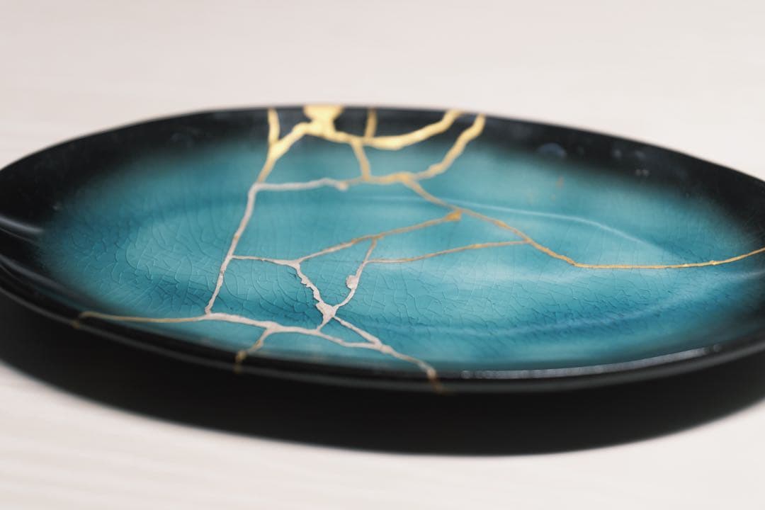 金継ぎ皿 金継ぎ茶碗 | Chimahaga