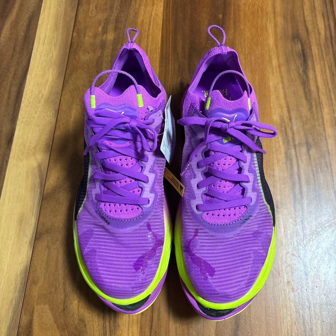 PUMA FAST-R NITRO ELITE2 紫/黄緑　26センチ PUMA FAST-R NITRO ELITE2 紫/黄緑 26センチ - スパイク・シューズ在庫