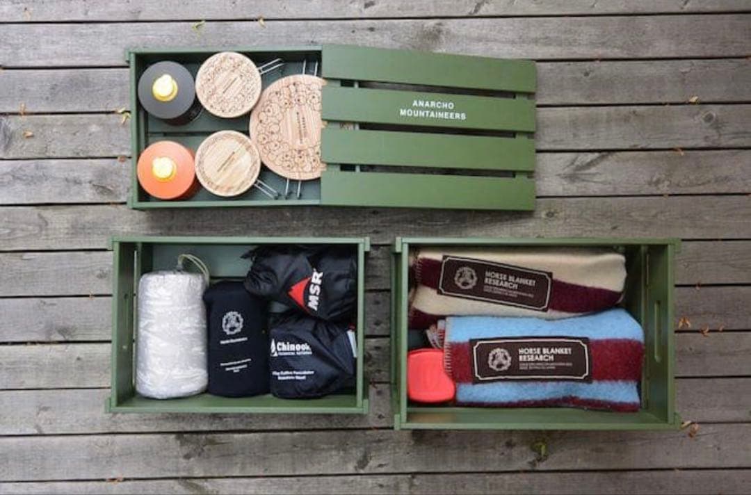 マウンテンリサーチ 3段ウッドボックスセット