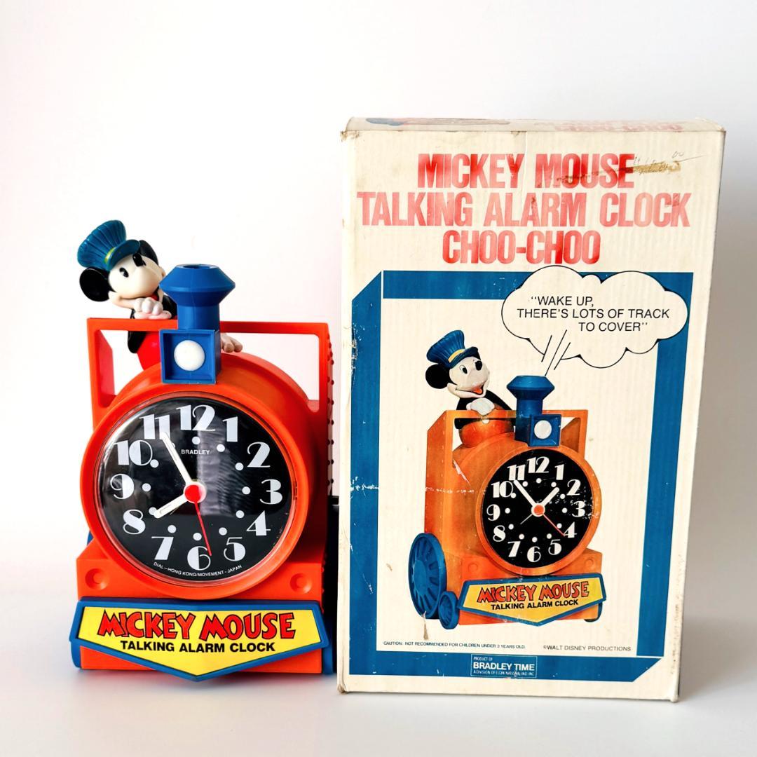 ブラッドレイ/BRADLEY【ミッキーマウス】/手巻 1970年代/目覚まし