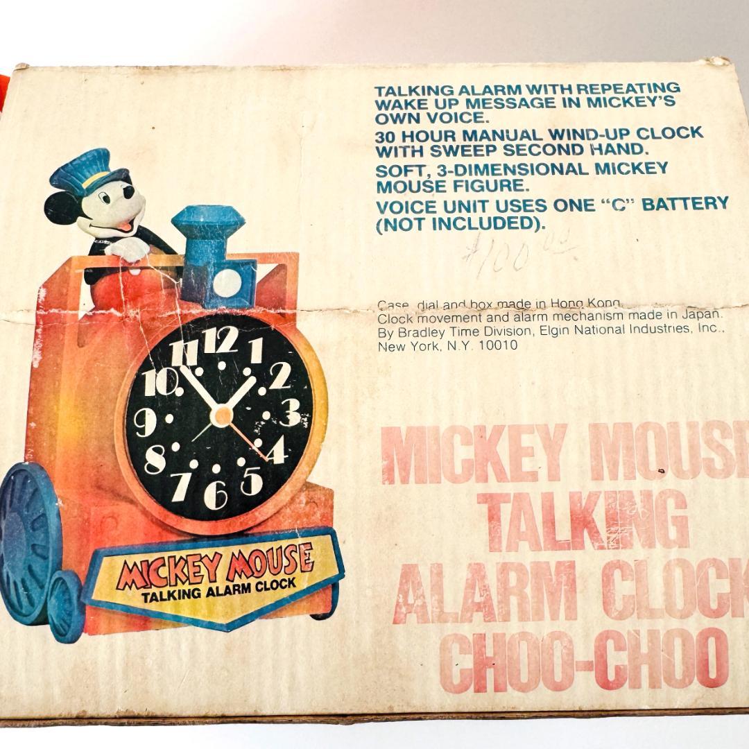 ブラッドレイ/BRADLEY【ミッキーマウス】/手巻 1970年代/目覚まし