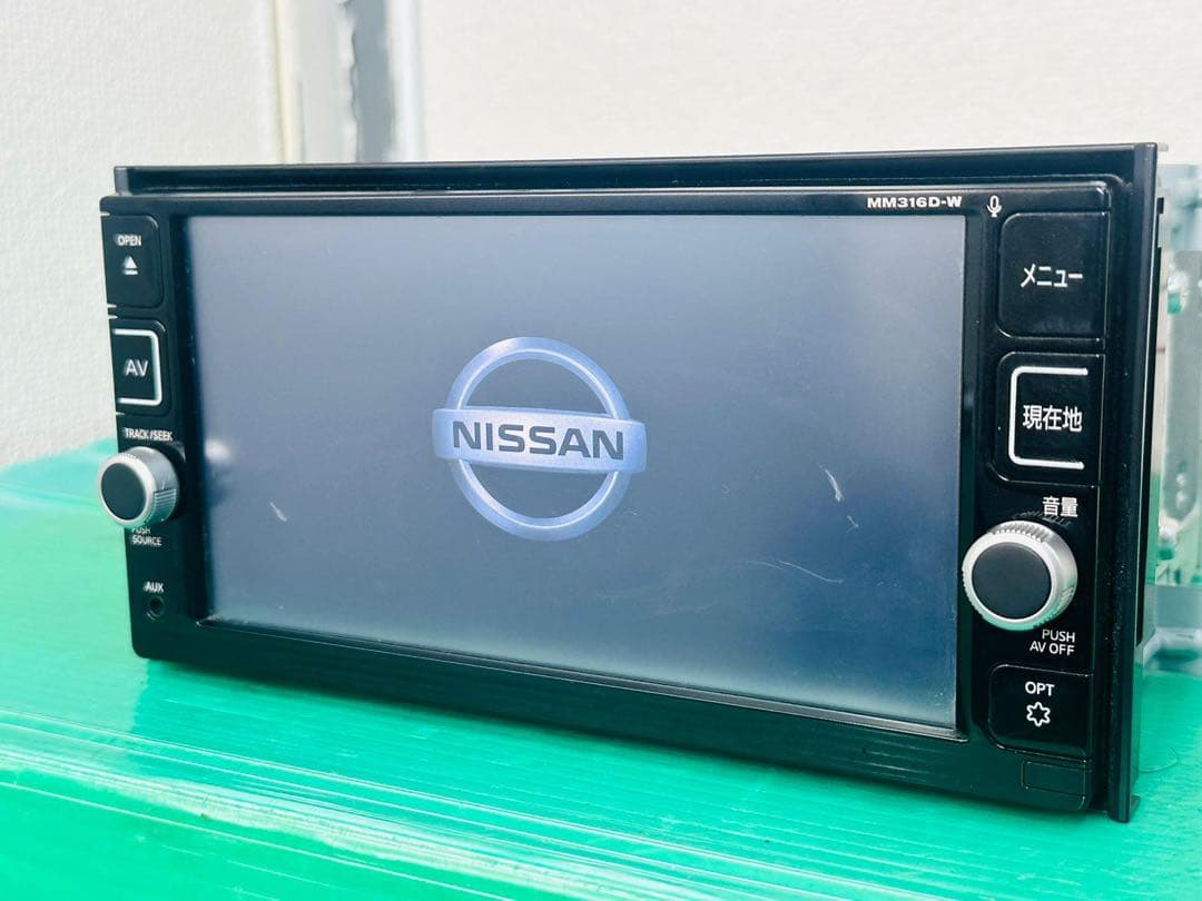 日産純正ナビ MM316D-W - メルカリ
