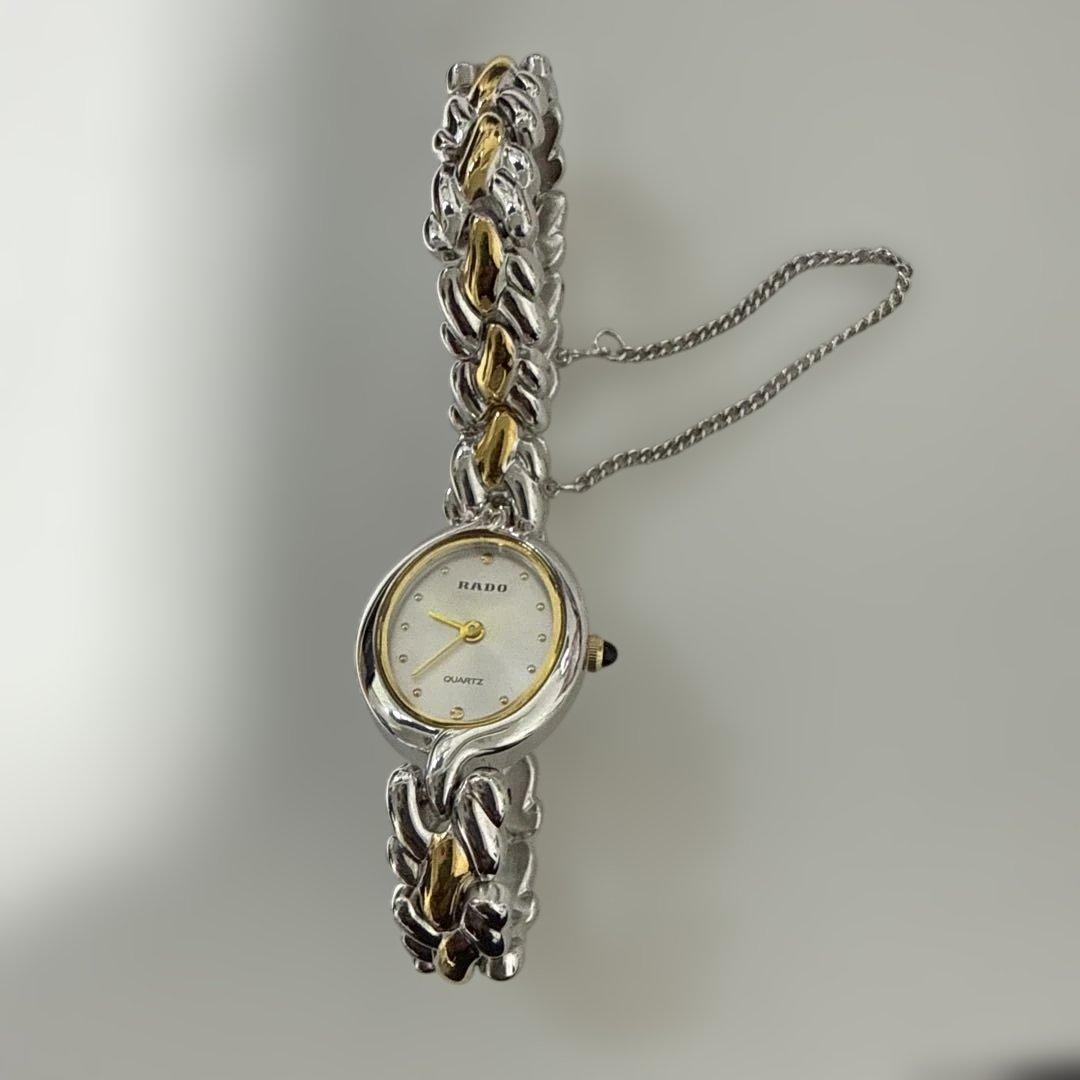RADO クォーツ 腕時計 シルバー/ゴールド - メルカリ