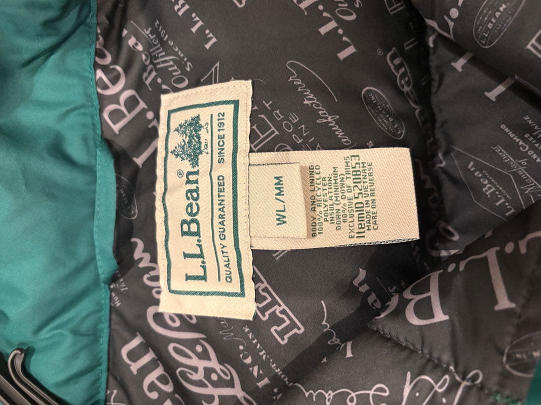 L.L.Bean ダウンジャケット　トレイルモデル
