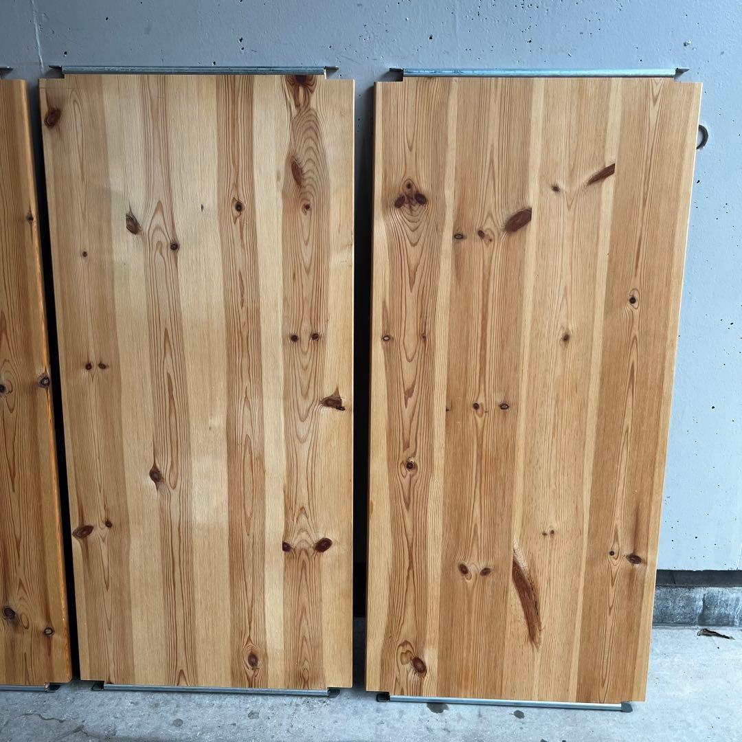 美品・廃盤希少☆無印 パイン材ユニット棚・大（旧パイン材ユニット