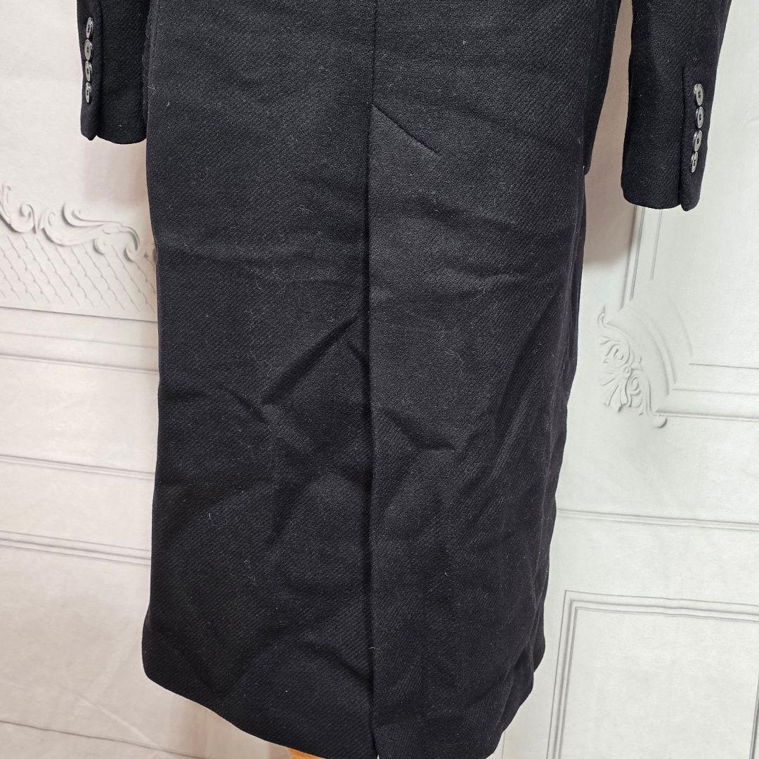 タグ付き】ZARAザラ MANTECO ダブル ロングコート 黒 マンテコ - メルカリ