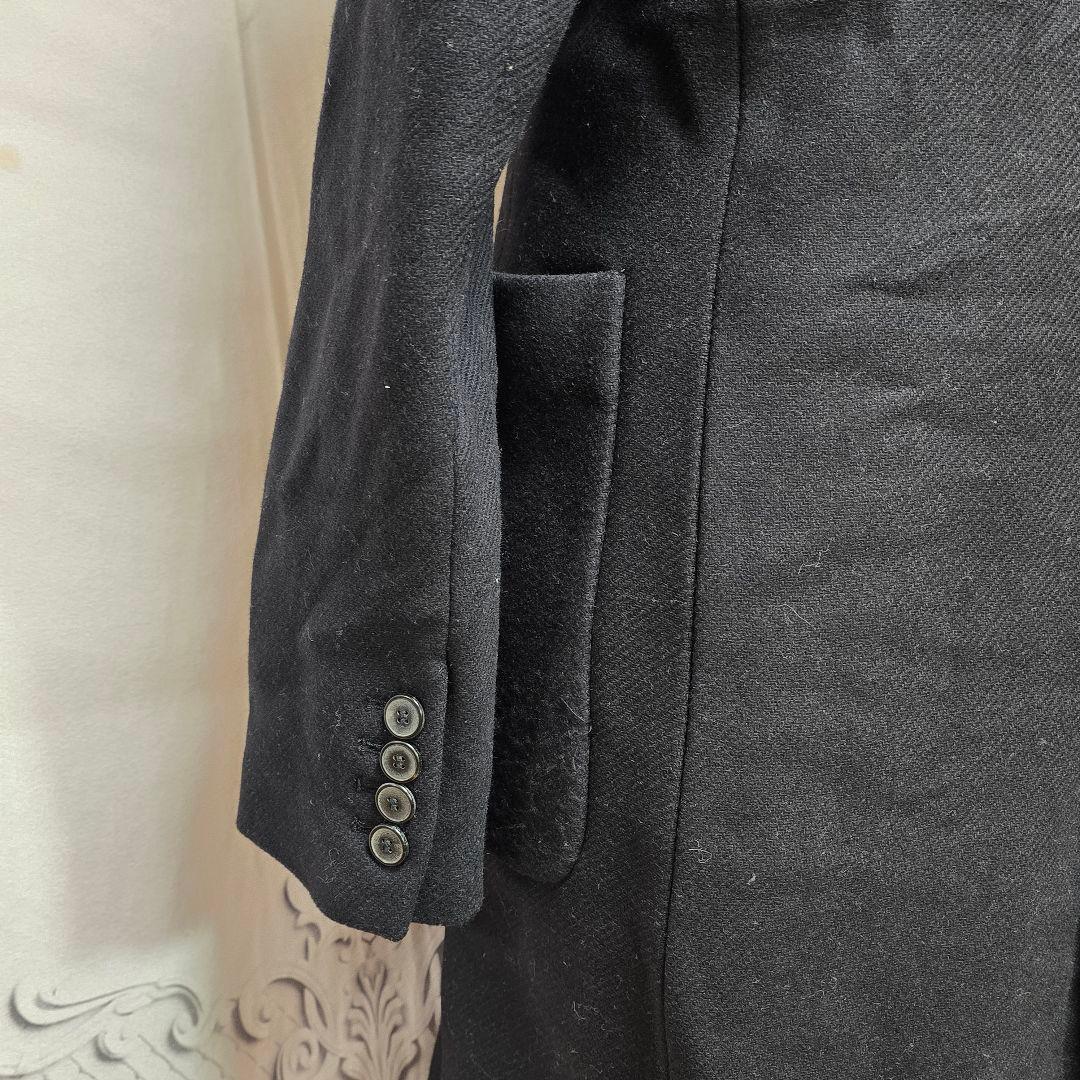 タグ付き】ZARAザラ MANTECO ダブル ロングコート 黒 マンテコ - メルカリ