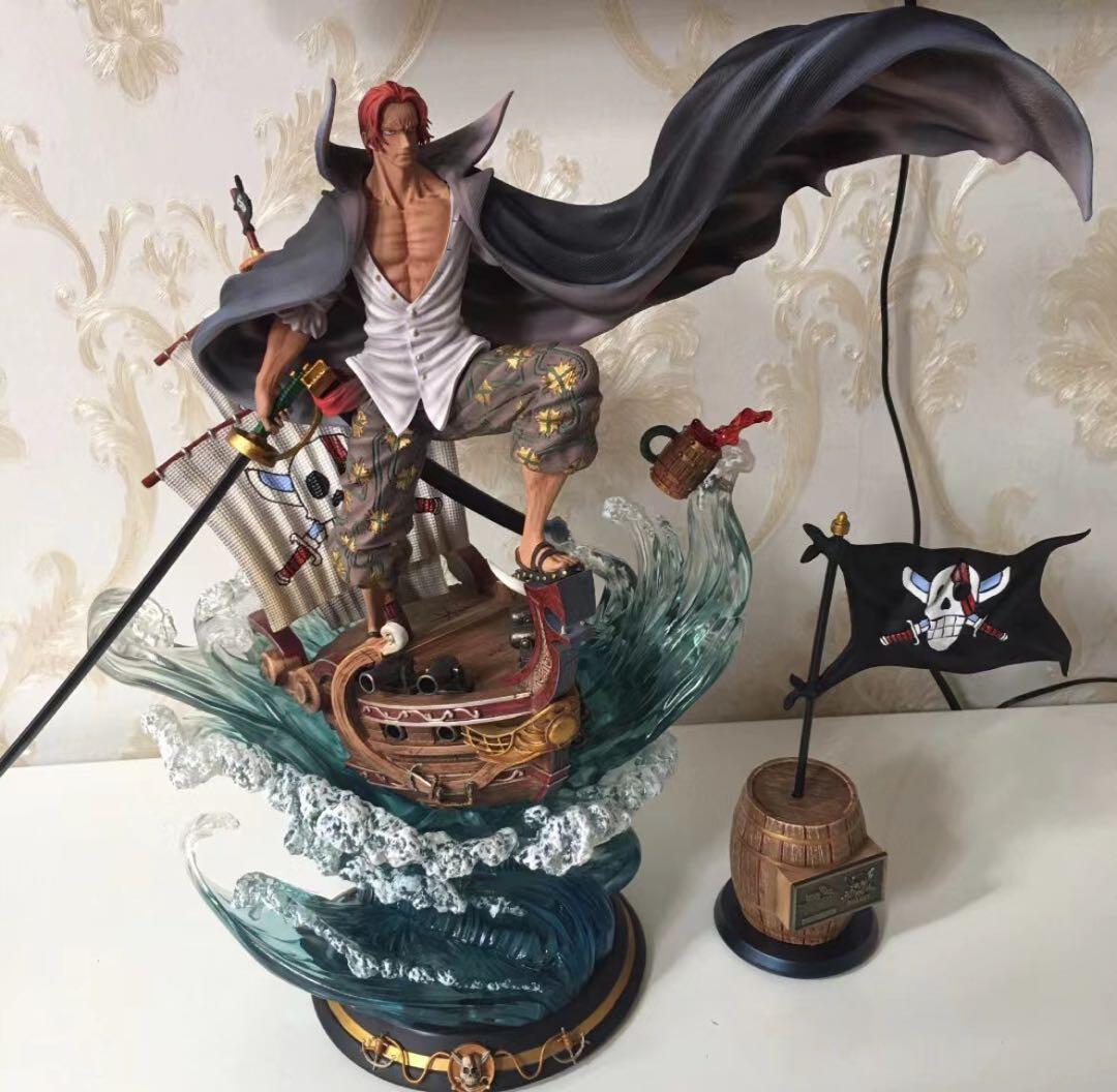 ワンピース Scratch 赤髪 シャンクス ガレージキット ガレキスタチュー