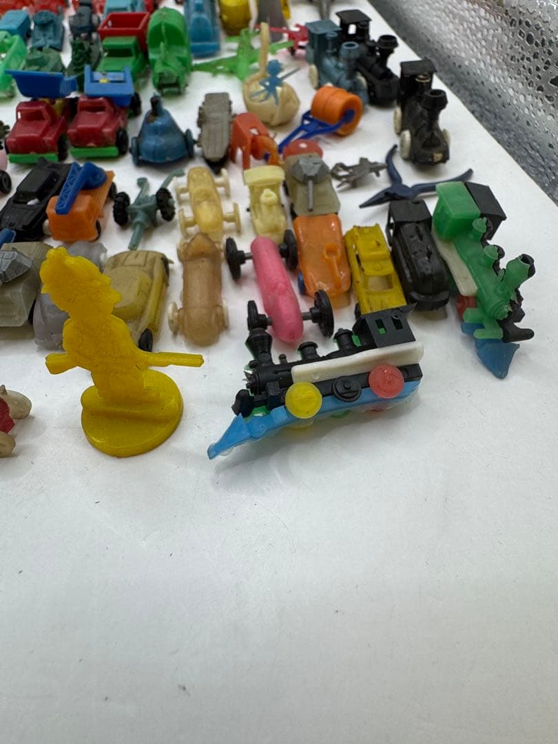 グリコ おまけ レトロ 昭和 フジヤ 木製 130点ほど 機関車