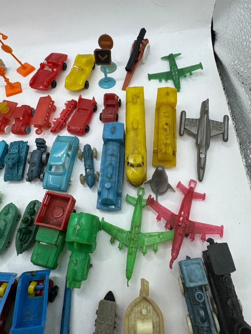 グリコ おまけ レトロ 昭和 フジヤ 木製 130点ほど ショップ 機関車