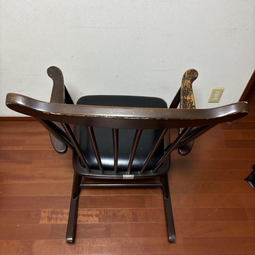 大幅値引可能】国産 ビンテージ鳥取家具 工業 ロッキン