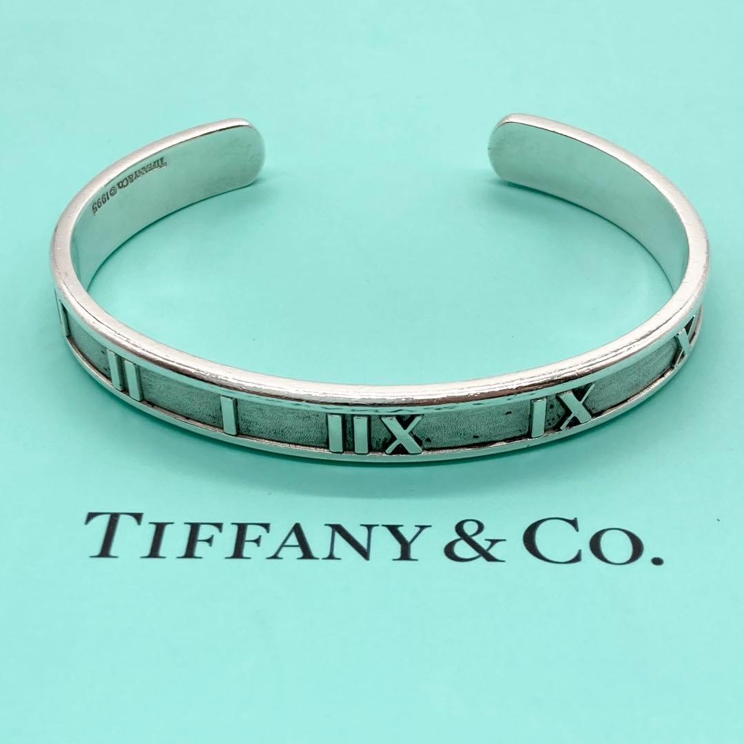 人気 TIFFANY&Co ティファニー アトラス バングル シルバー 英数字