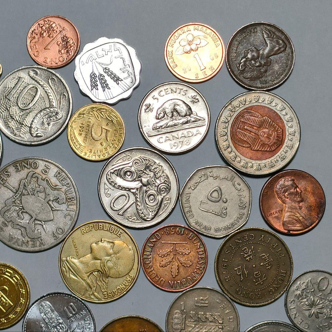 外国コイン 硬貨 貨幣 古銭 まとめ売り 100枚 - メルカリ