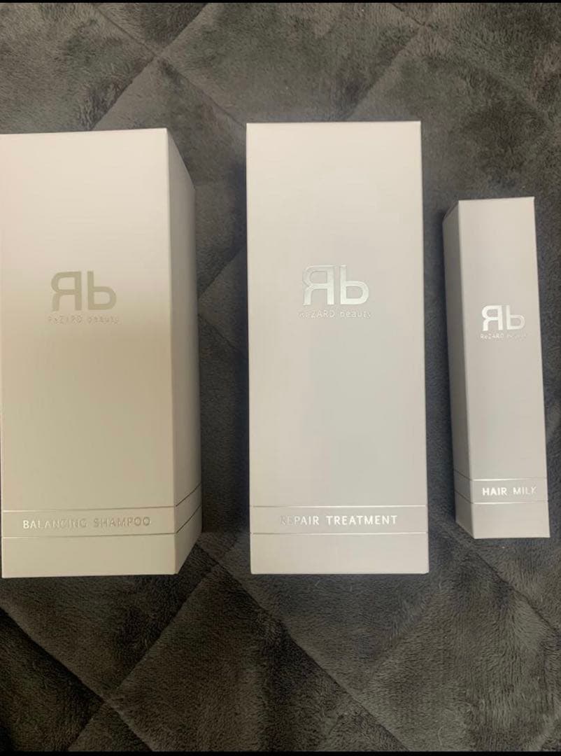 ReZARD シャンプー　新品未使用品　トリートメントヘアミルクセット Natures for アミノリペアシャンプー／ヘアミルクセット （アミノ