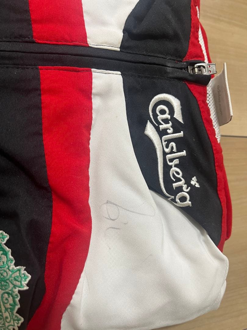 07/08リバプール adidas ビンテージウィンドブレーカー - メルカリ