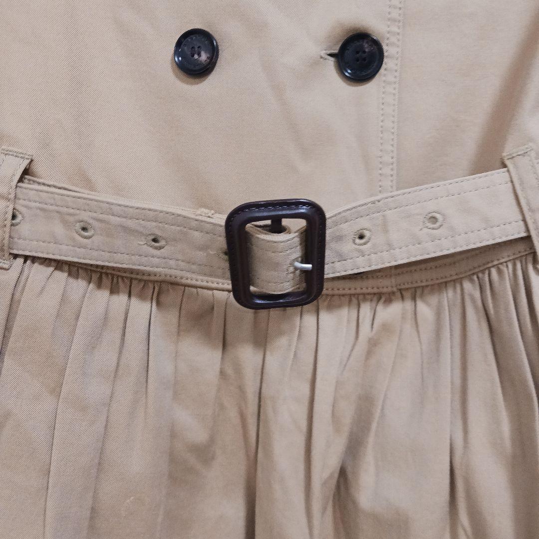 BURBERRY KIDS ノースリーブ トレンチコート風 ワンピース 10Y