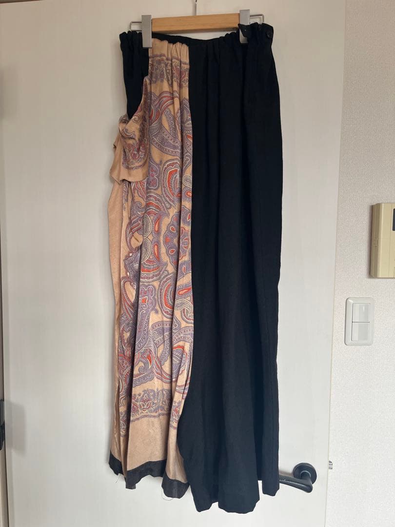 ワイズ　Y's ヨウジヤマモト　サルエルパンツ レギュレーション ヨウジヤマモトREGULATION yohji yamamoto ポリ