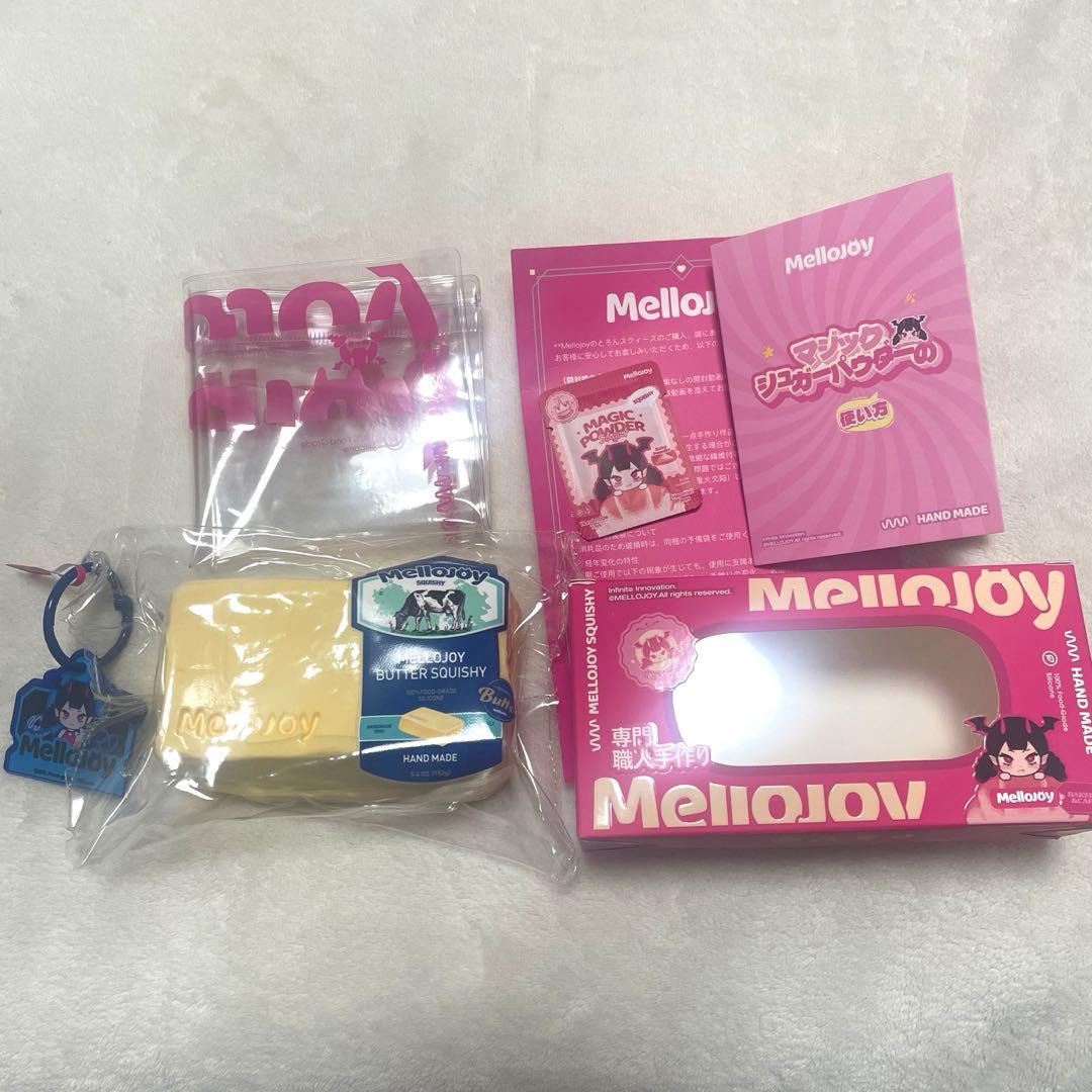 e*ン様 【新バージョン】mellojoy スクイーズ バター - メルカリ