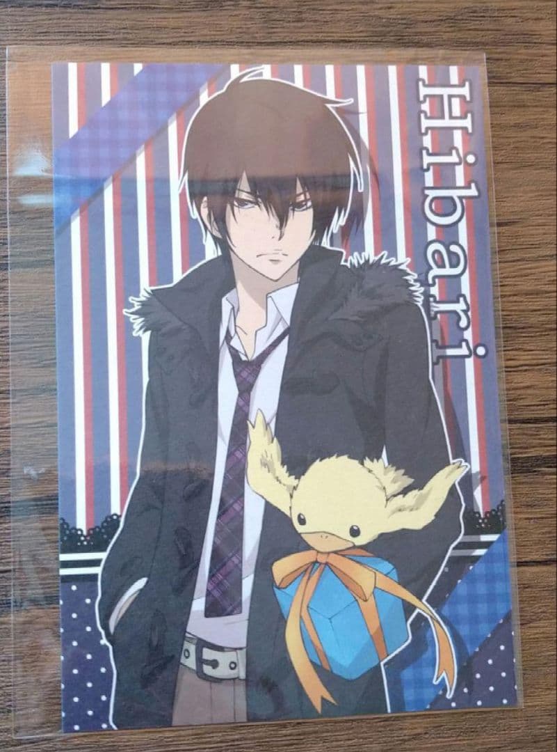 リボアニ ポストカード 雲雀 レア 家庭教師ヒットマンREBORN アニメ