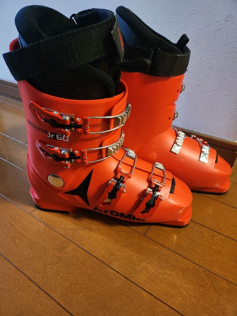 ATOMIC REDSTER Jr 60 スキーブーツ 赤色