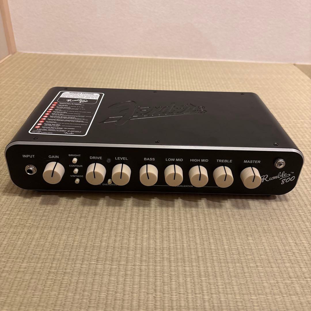 【ジャンク品】Fender Rumble 800 HDベース用アンプ ジャンク品】Fender Rumble 800 HDベース用アンプ - メルカリ