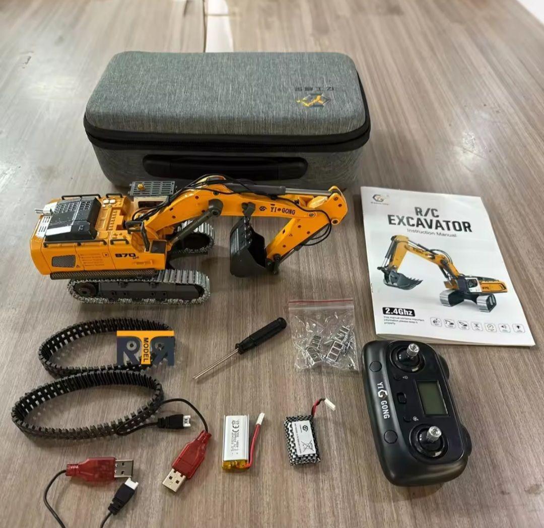 ☆期間限定値下げ☆ 1/50 970 RTR RCショベル ケース付き ラジコン