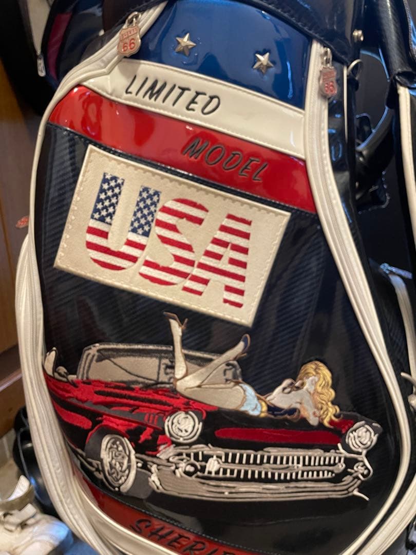 ルート66テーマ ゴルフバッグ 限定モデル - メルカリ