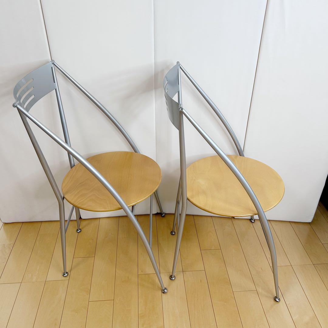 hope様】Calligaris 80'sPostmodern chair 2 - メルカリ