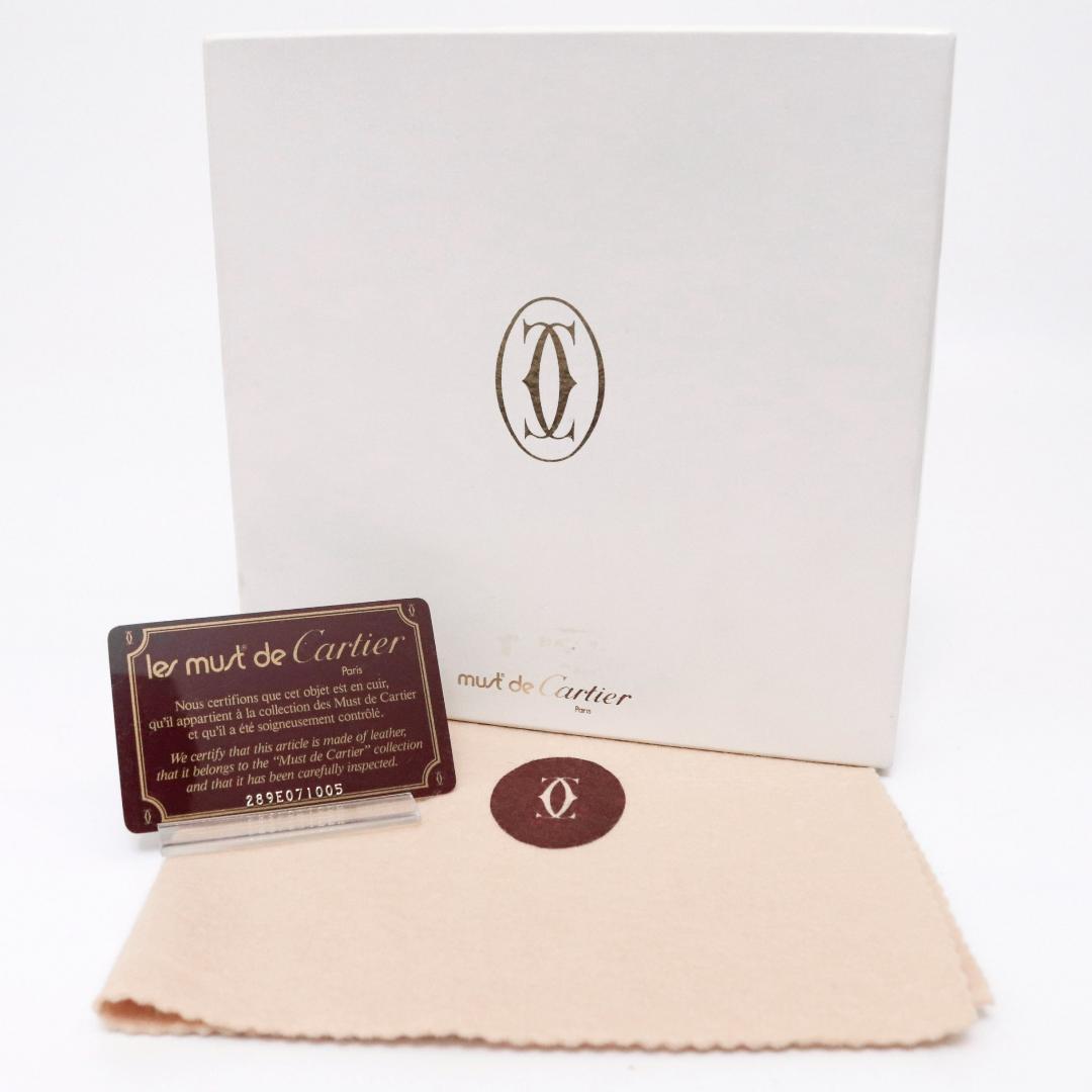 美品 カルティエ マストライン 細ベルト ボルドー 80cm±7 606 - メルカリ