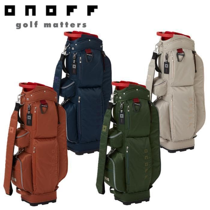 新品 ONOFF オノフ キャディバッグ OB0424 サンドベージュ オノフ 新品