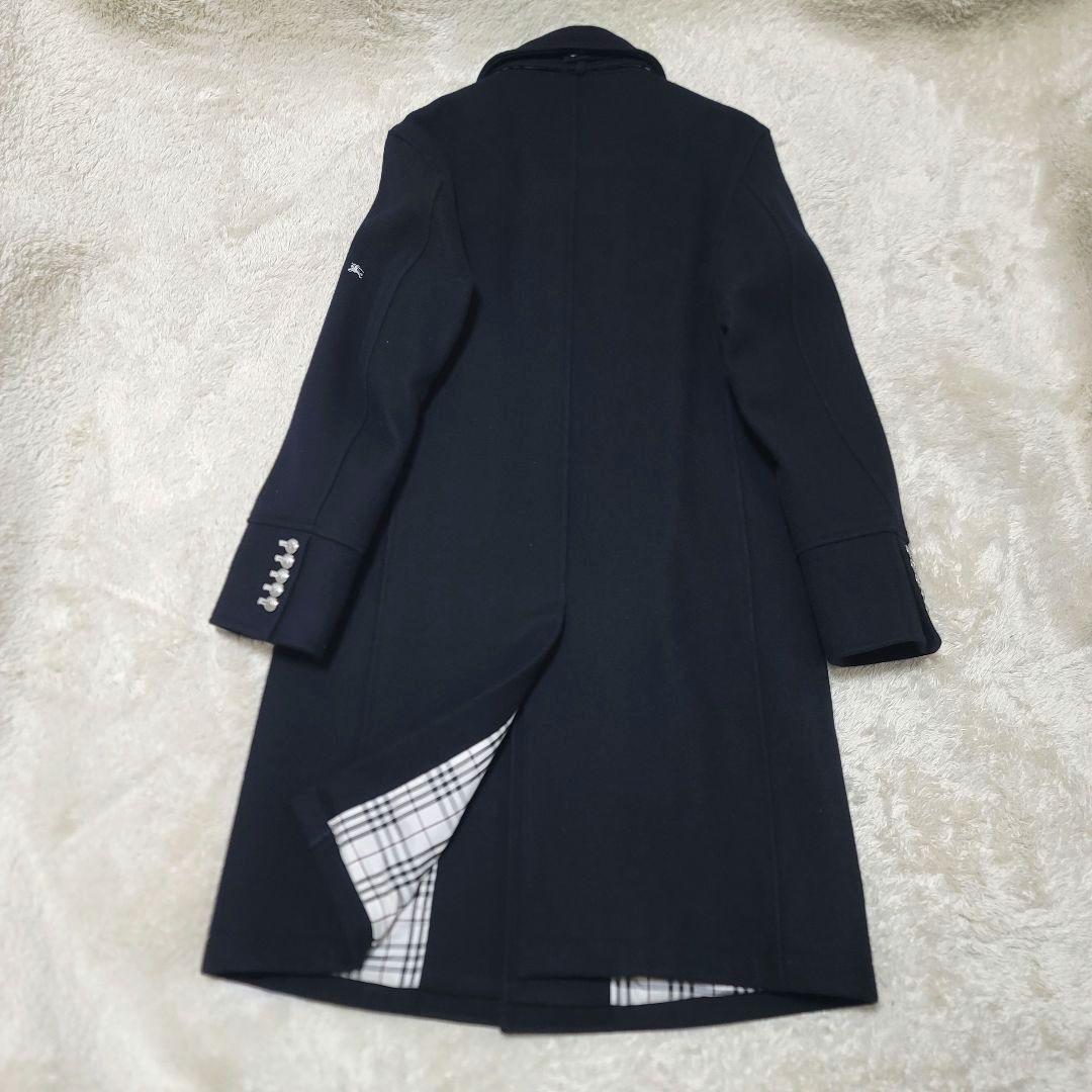 極美品✨バーバリーブラックレーベル マリンコート ロング ノバ