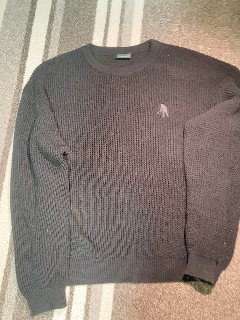 PASS-PORT ニットセーター PASS~PORT / Overlocked Organic Knit Sweater - birnest