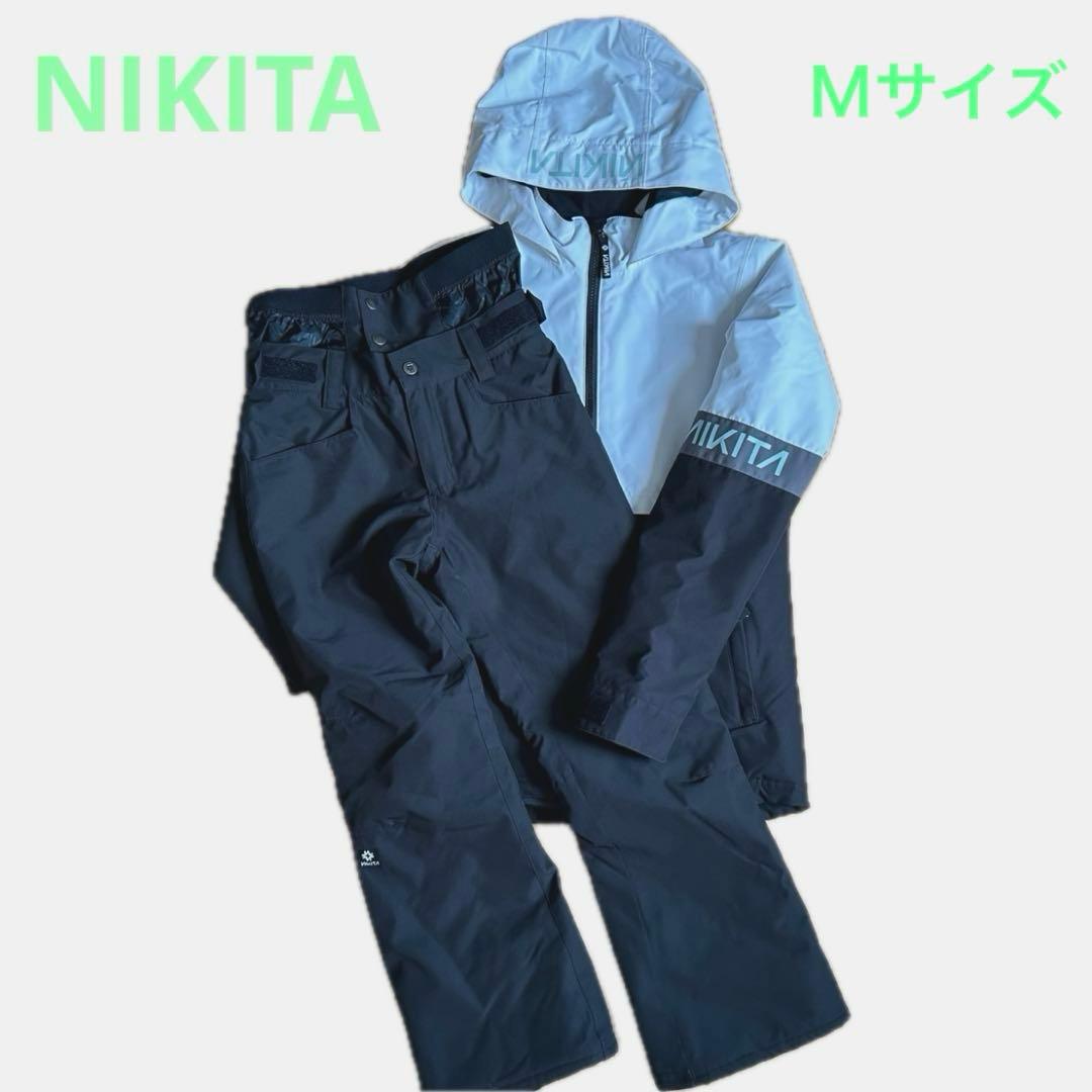 NIKITA ジュニア キッズ スノーボードウェア 上下セットＭサイズ NIKITA ジュニア キッズ スノーボードウェア 上下セットMサイズ