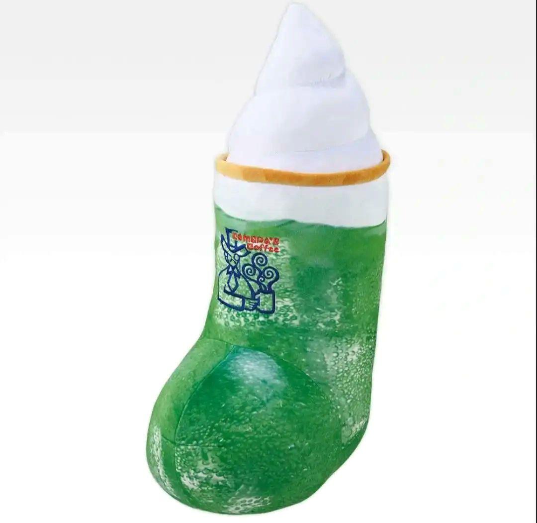 M*u様 一番くじ コメダ珈琲店 ラストワン賞 クリームソーダ クッション