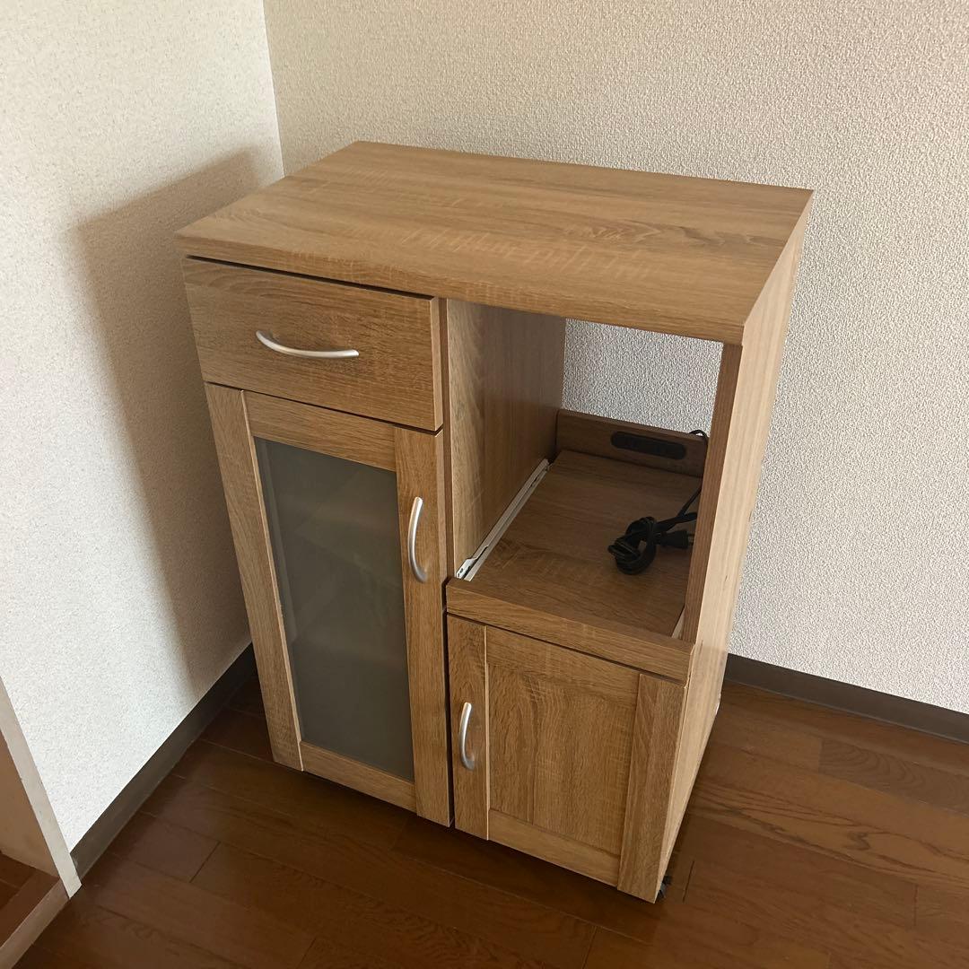 【とと】不二貿易　キッチンカウンター　キッチン収納　食器棚　ナチュラル 楽天市場】食器棚 カウンター上 収納 60幅 キッチン おしゃれ ガラス扉