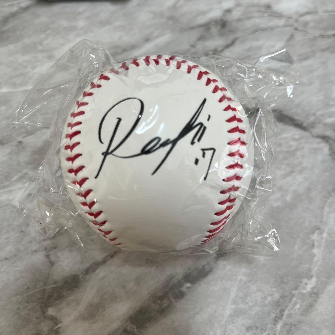佐々木朗希 選手 千葉ロッテマリーンズ サインボール プリント - メルカリ