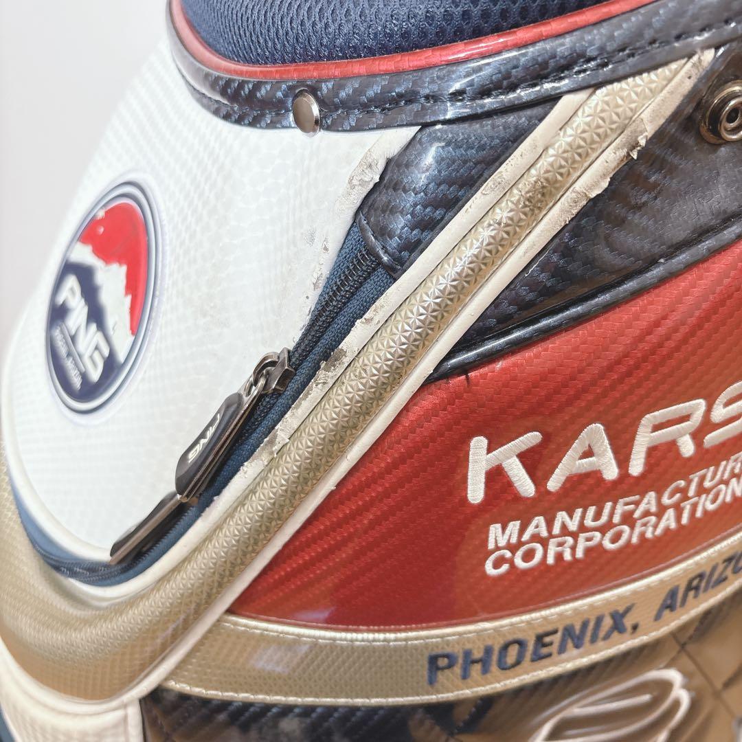 K387 MR.PING キャディバッグ KARSTEN 3点式フード無し