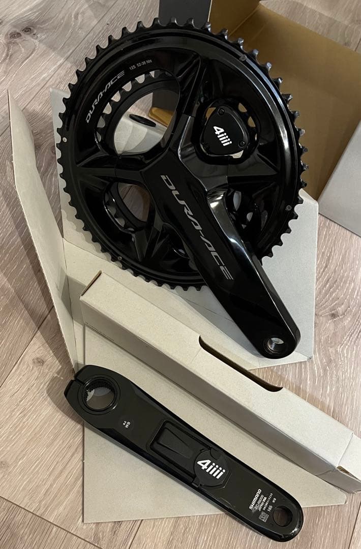 DURA-ACE R9200 165mm 4iiii両足パワーメーター付き 4iiii パワー
