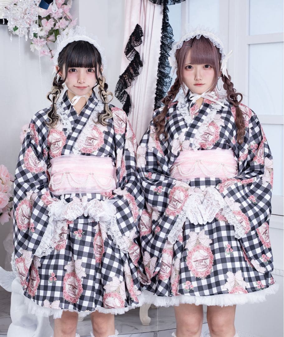 Palelfy プリンセス浴衣セット♡パニエ付き Pal elfy 浴衣 プリンセス浴衣セット レディース : ZOZOTOWN Yahoo!店