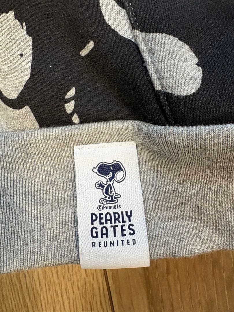 美品】PEARLY GATES スヌーピー柄フーディ サイズ6 - メルカリ