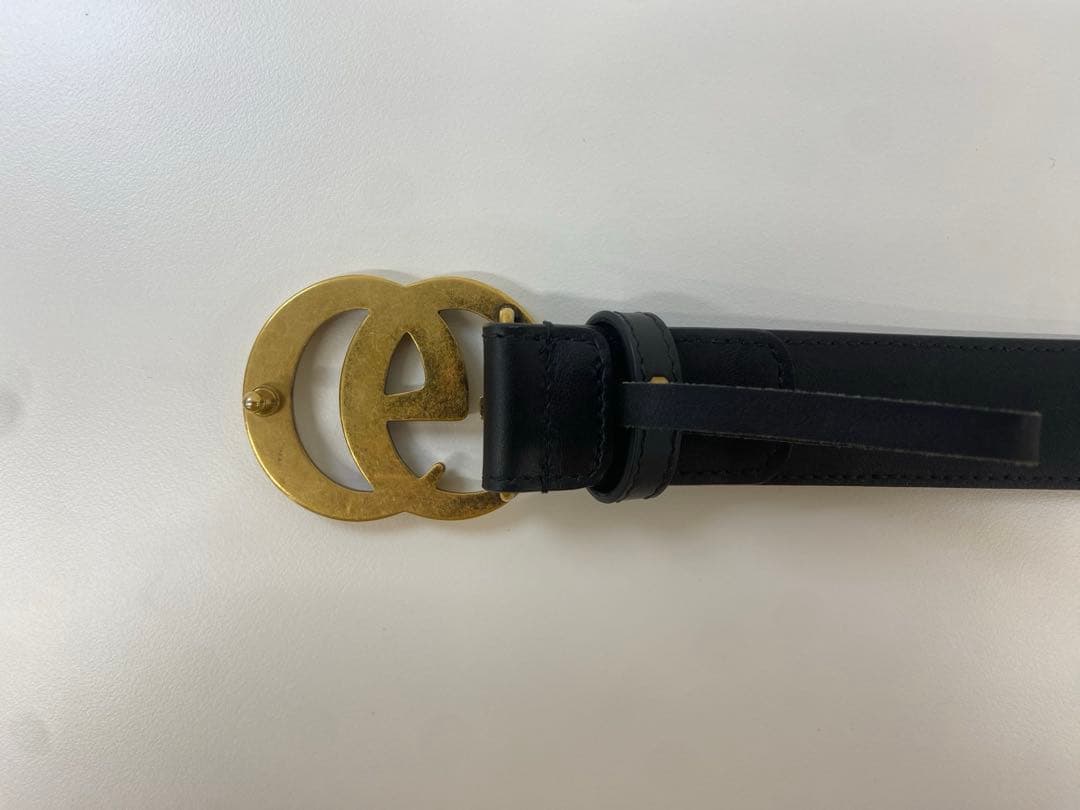 未使用品】GUCCI グッチ ベルト ダブルG バックル 625839 - メルカリ