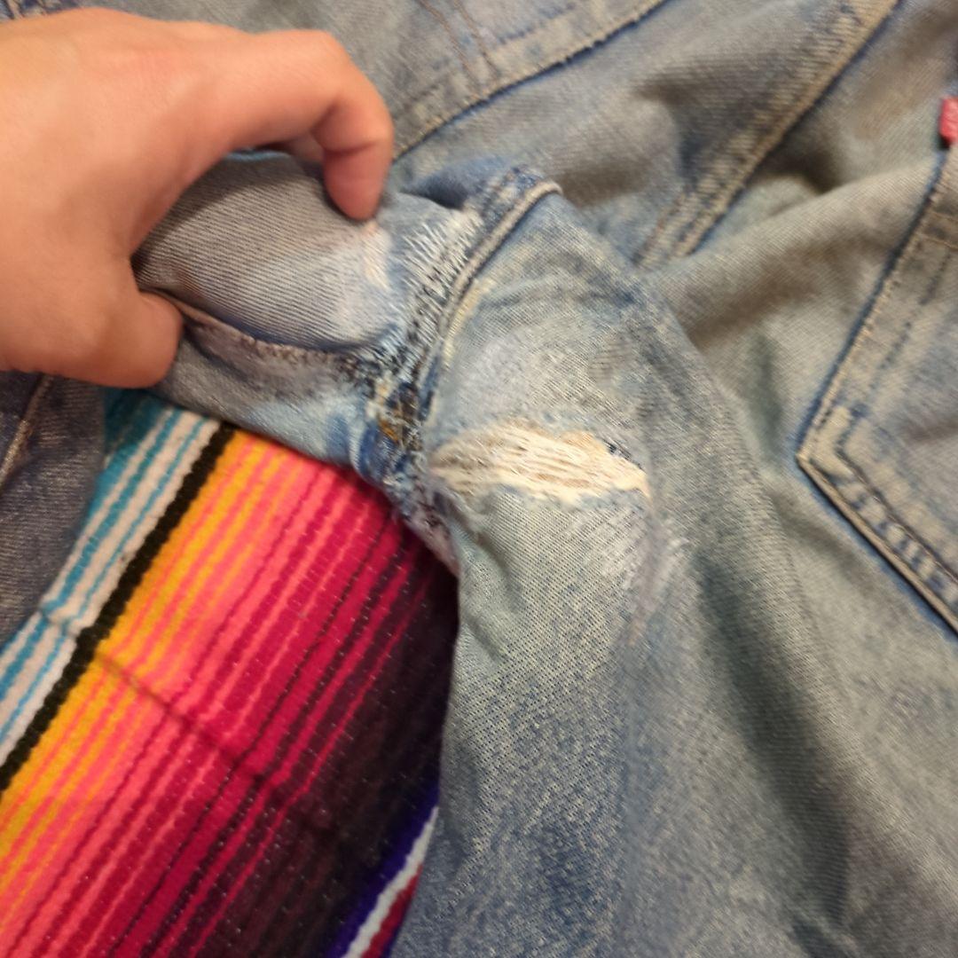 あやめ様専用Levi's ダメージ ストレートデニム 66後期 501 - メルカリ