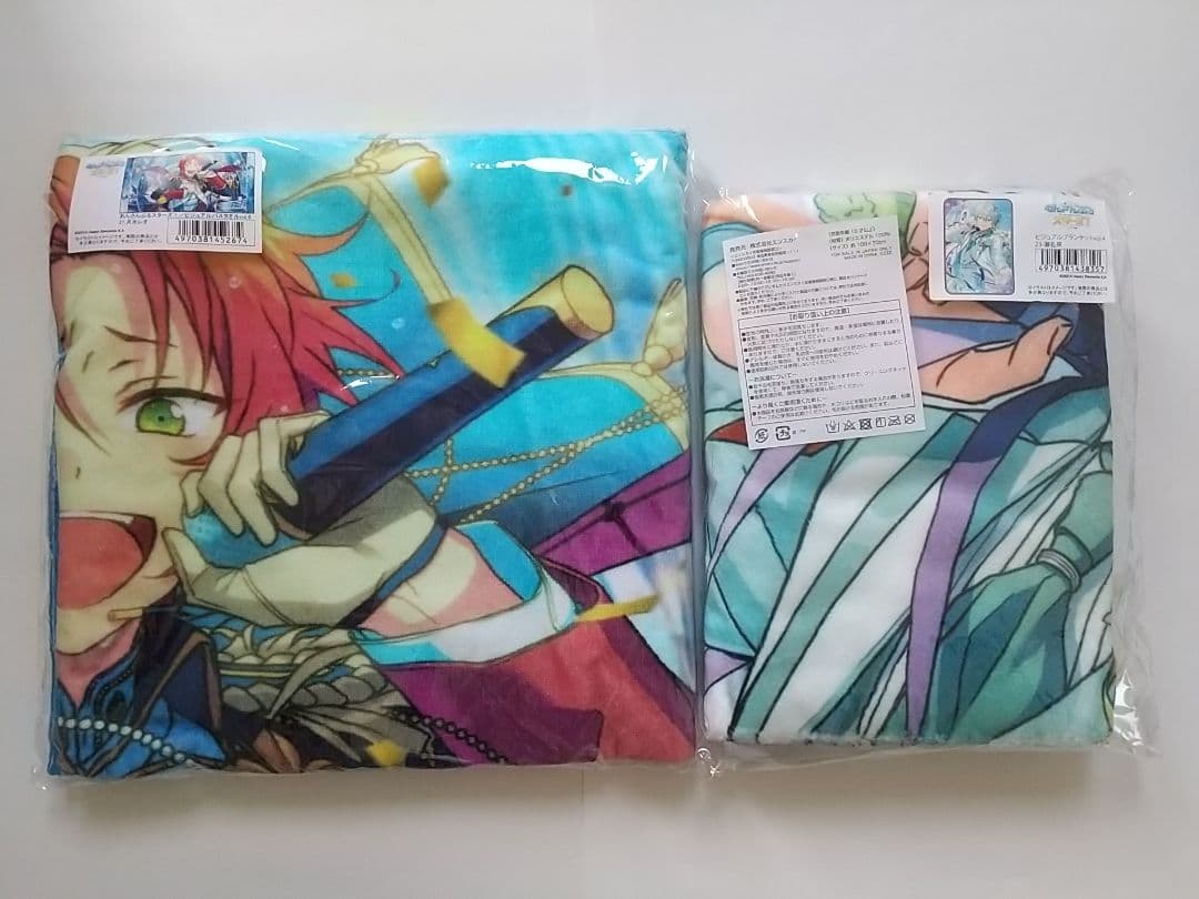 あんスタ ブランケット バスタオル レオ 泉 Knights 月永レオ 瀬名泉 グッズ-タオル】あんさんぶるスターズ！！ ビジュアルバスタオル vol.6